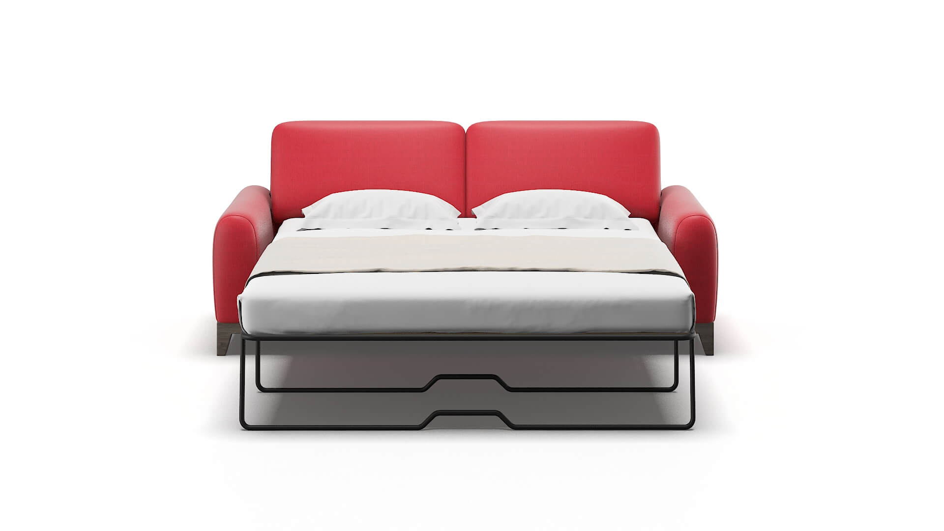 Mykonos Pauline Ruby Sofa Sleeper Espresso legs 1