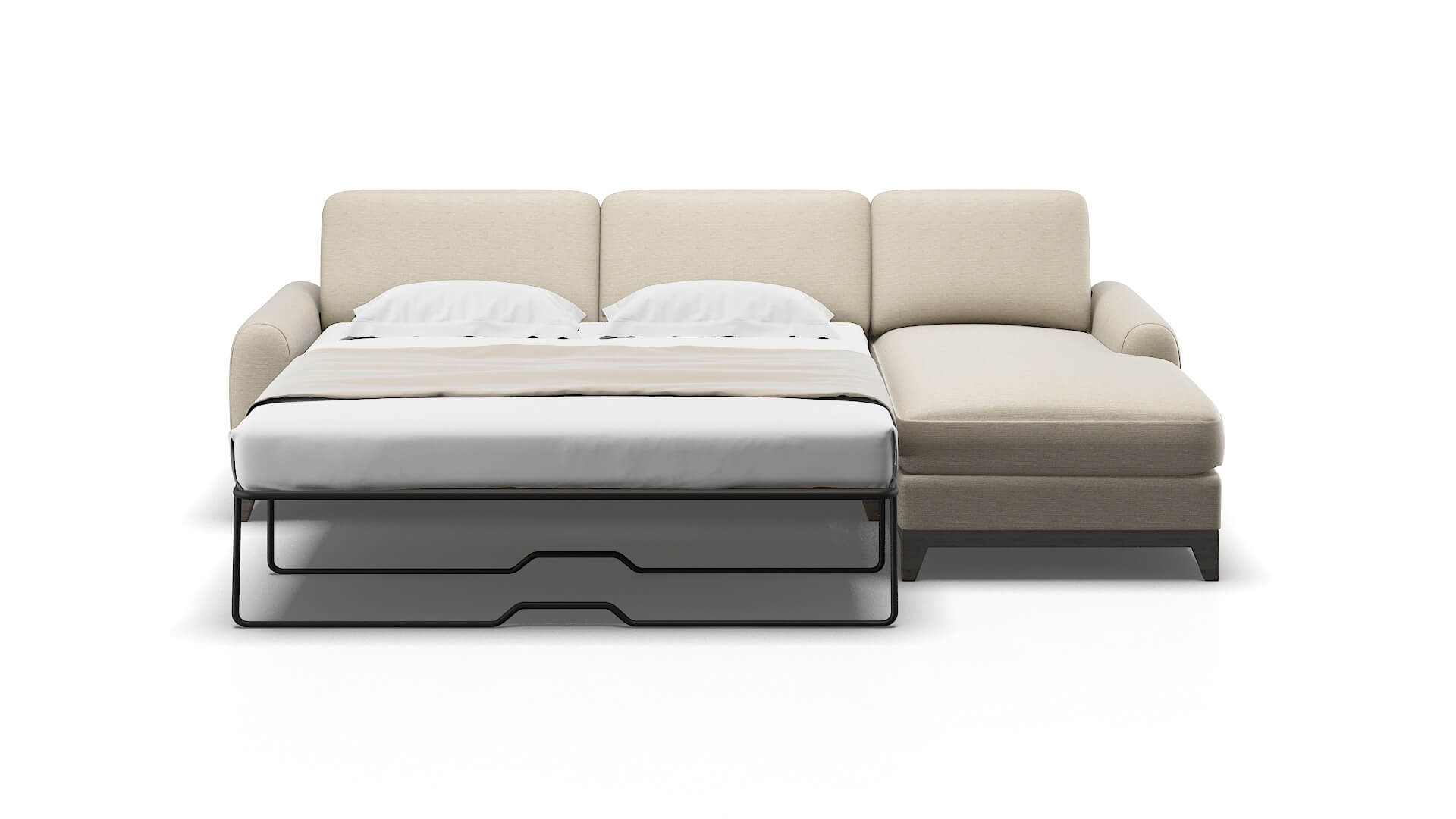 Mykonos Rocket Dove Panel Sleeper Espresso legs 1