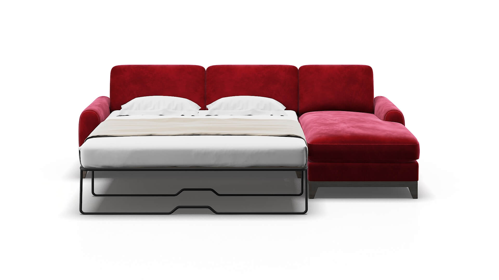 Mykonos Royale Ruby Panel Sleeper Espresso legs 1