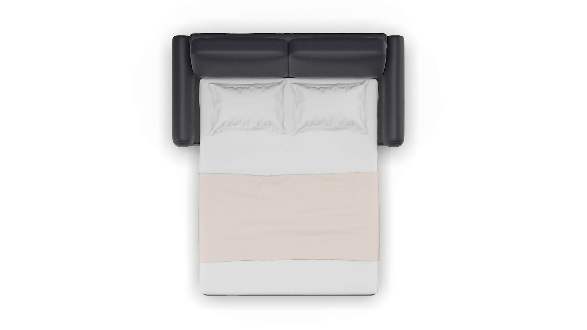 Mykonos Sasha Navy Sofa Sleeper Espresso legs 3