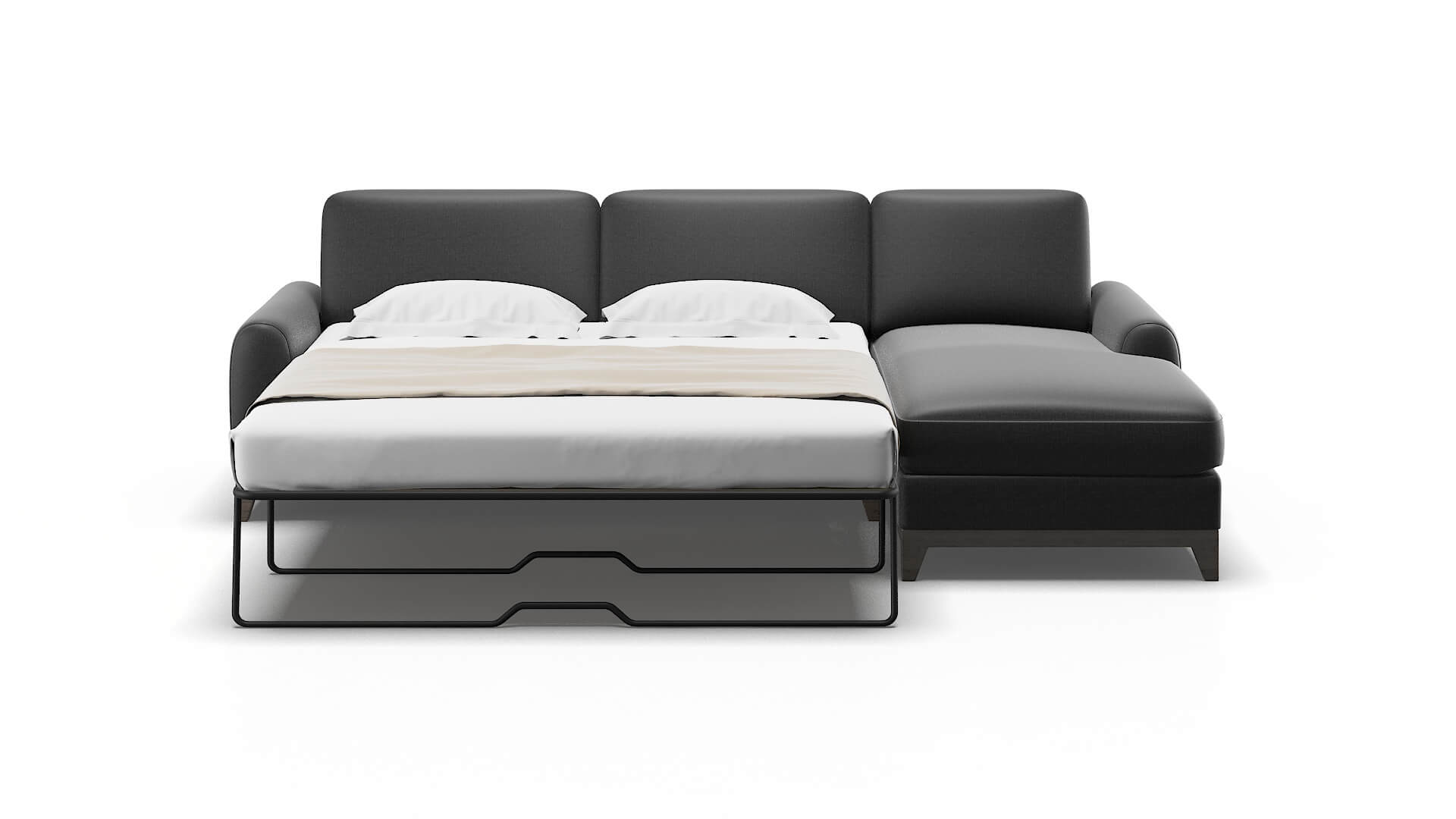 Mykonos Sosoftness 54 Panel Sleeper Espresso legs 1