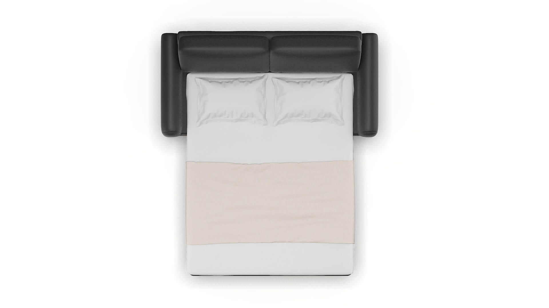 Mykonos Sosoftness 54 Sofa Sleeper Espresso legs 3