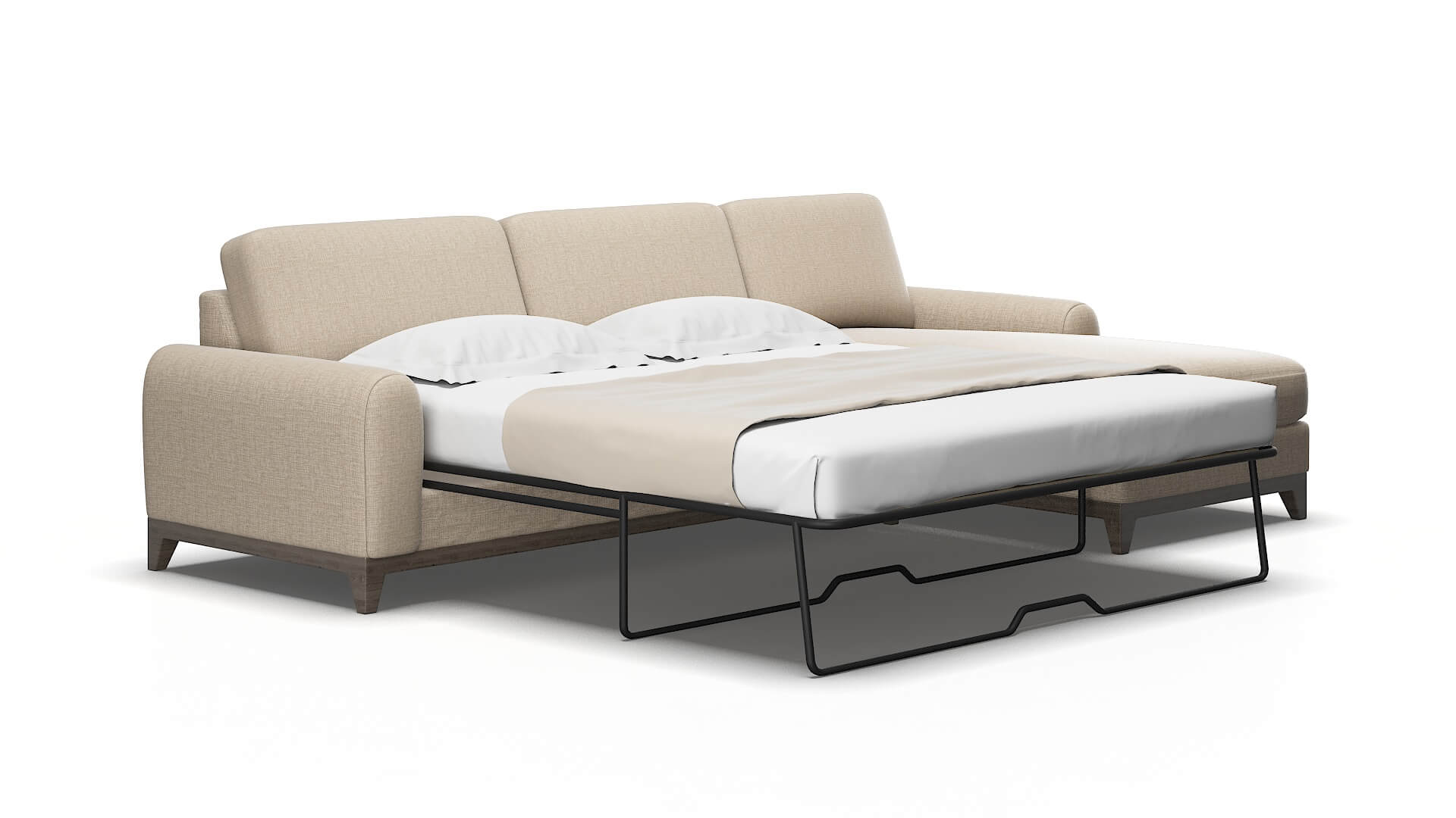 Mykonos Sosoftness 74 Panel sleeper Espresso Legs  2