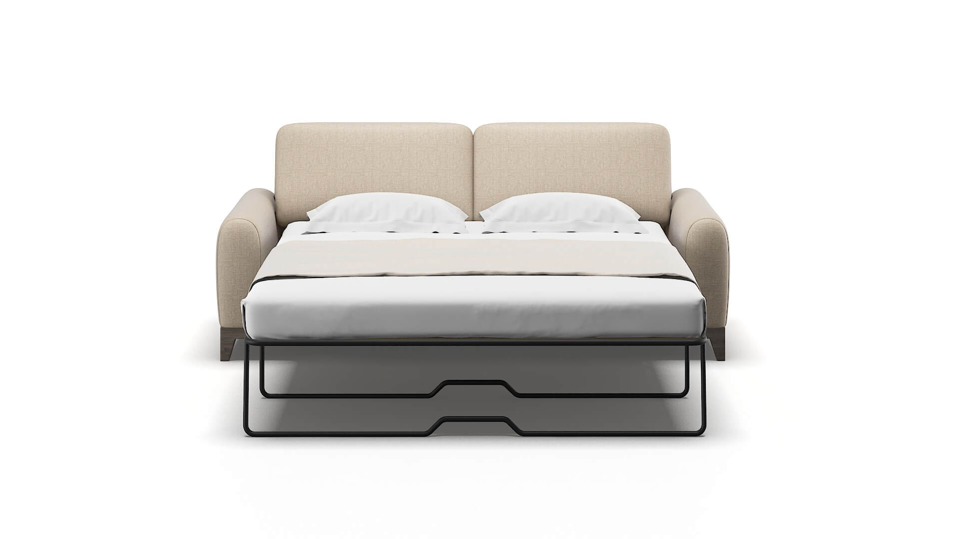 Mykonos Sosoftness 74 Sofa Sleeper Espresso legs 1