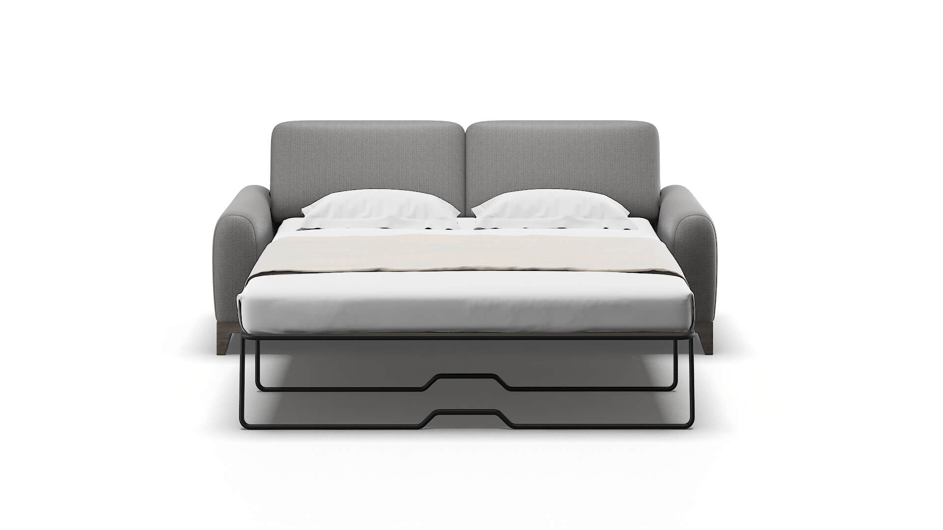 Mykonos Terrain Oatmeal Sofa Sleeper Espresso legs 1