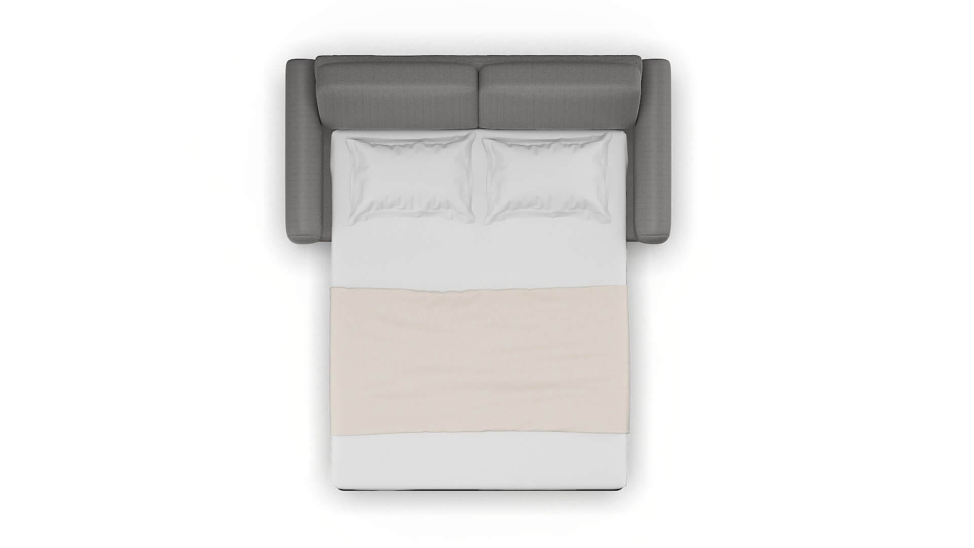 Mykonos Terrain Oatmeal Sofa Sleeper Espresso legs 3