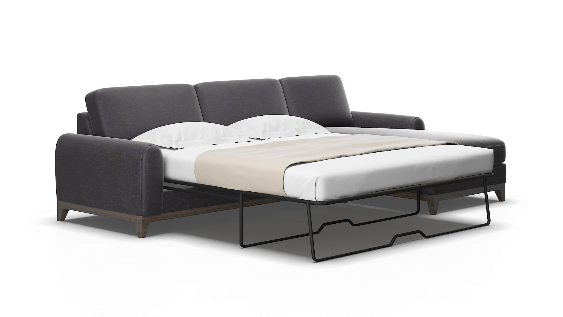 Mykonos Venus onyx Panel sleeper Espresso Legs  2