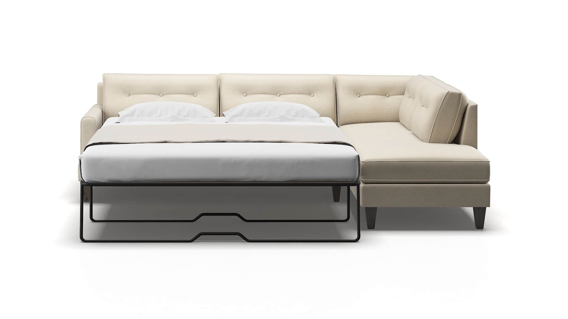 Naples Avenger Beach Panel Sleeper Espresso legs 1