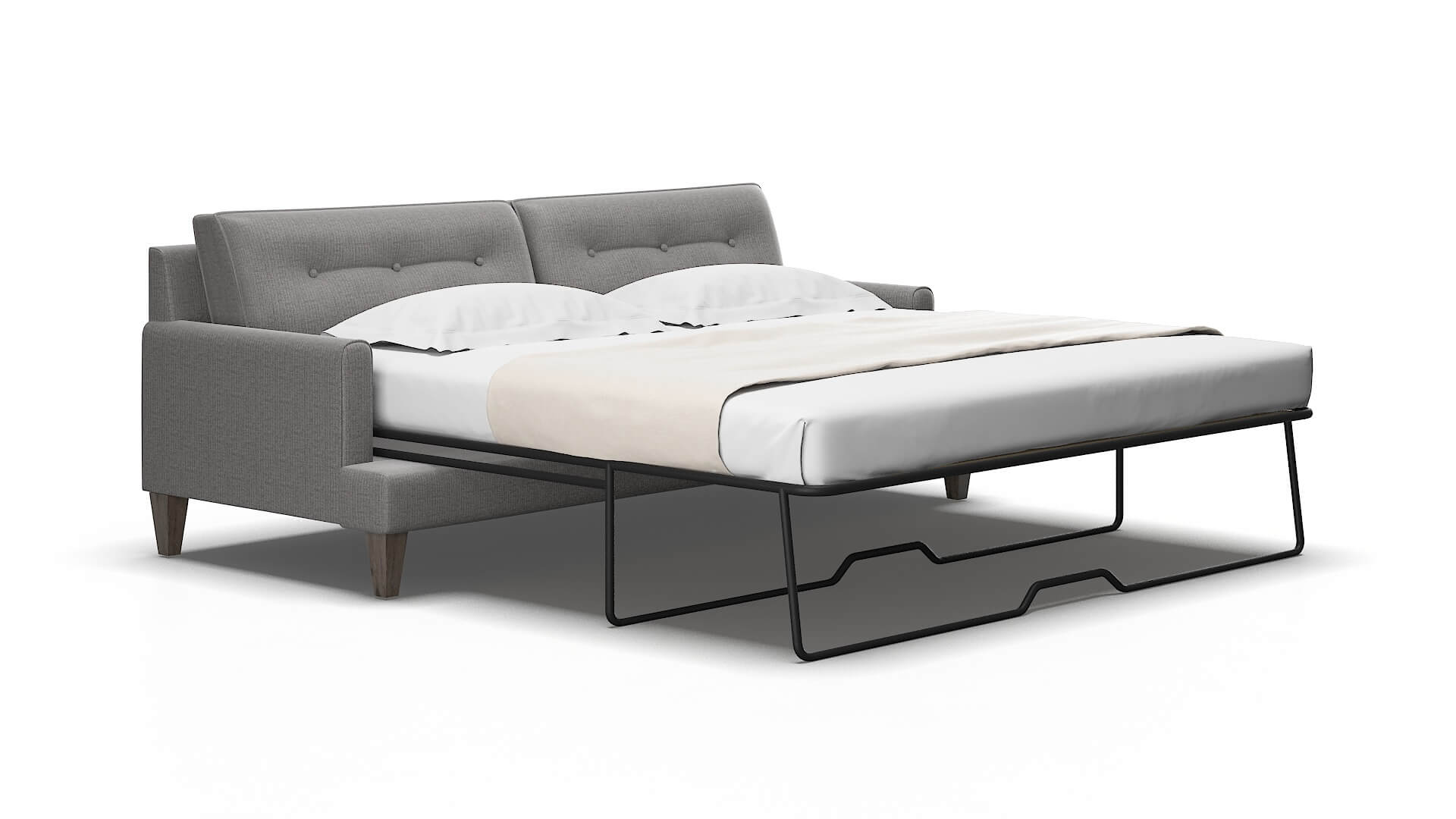 Naples Avenger zinc Sofa sleeper Espresso Legs  2