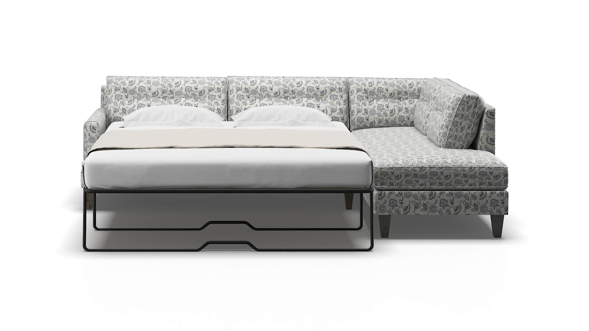 Naples Avignon Sky Panel Sleeper Espresso legs 1