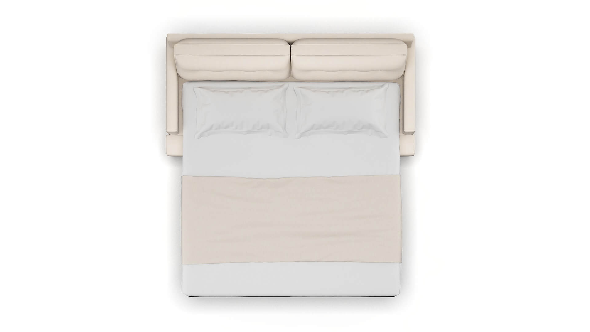 Naples Bella Buckwheat Sofa Sleeper Espresso legs 3