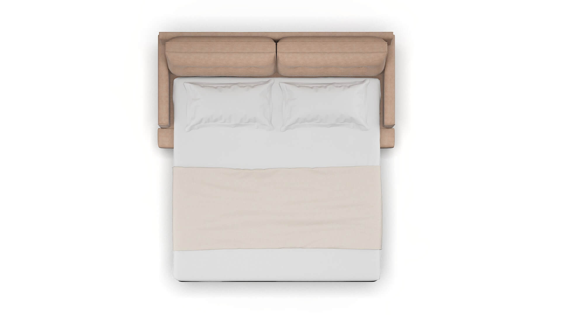 Naples Bella Cocoa Sofa Sleeper Espresso legs 3