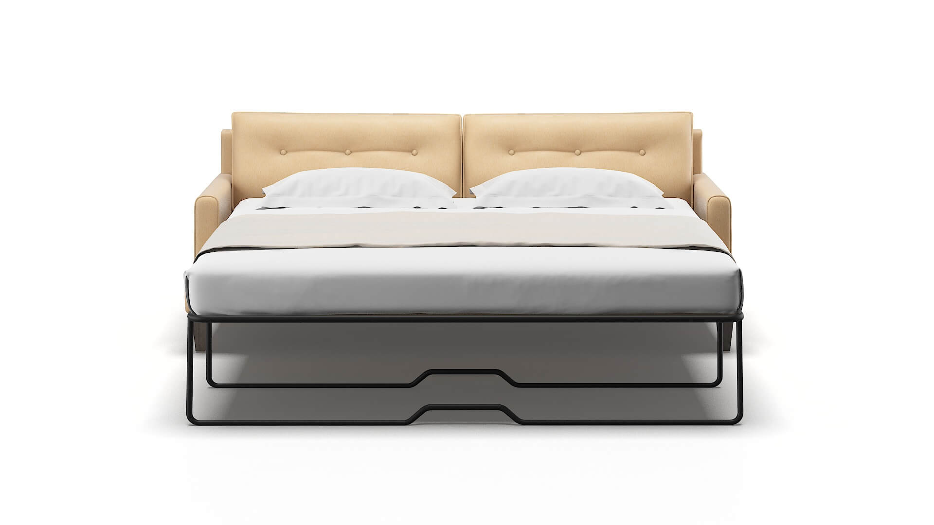 Naples Bella Coffee Sofa Sleeper Espresso legs 1