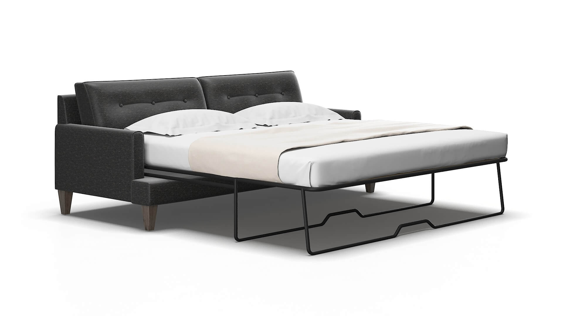 Naples Chance denim Sofa sleeper Espresso Legs  2