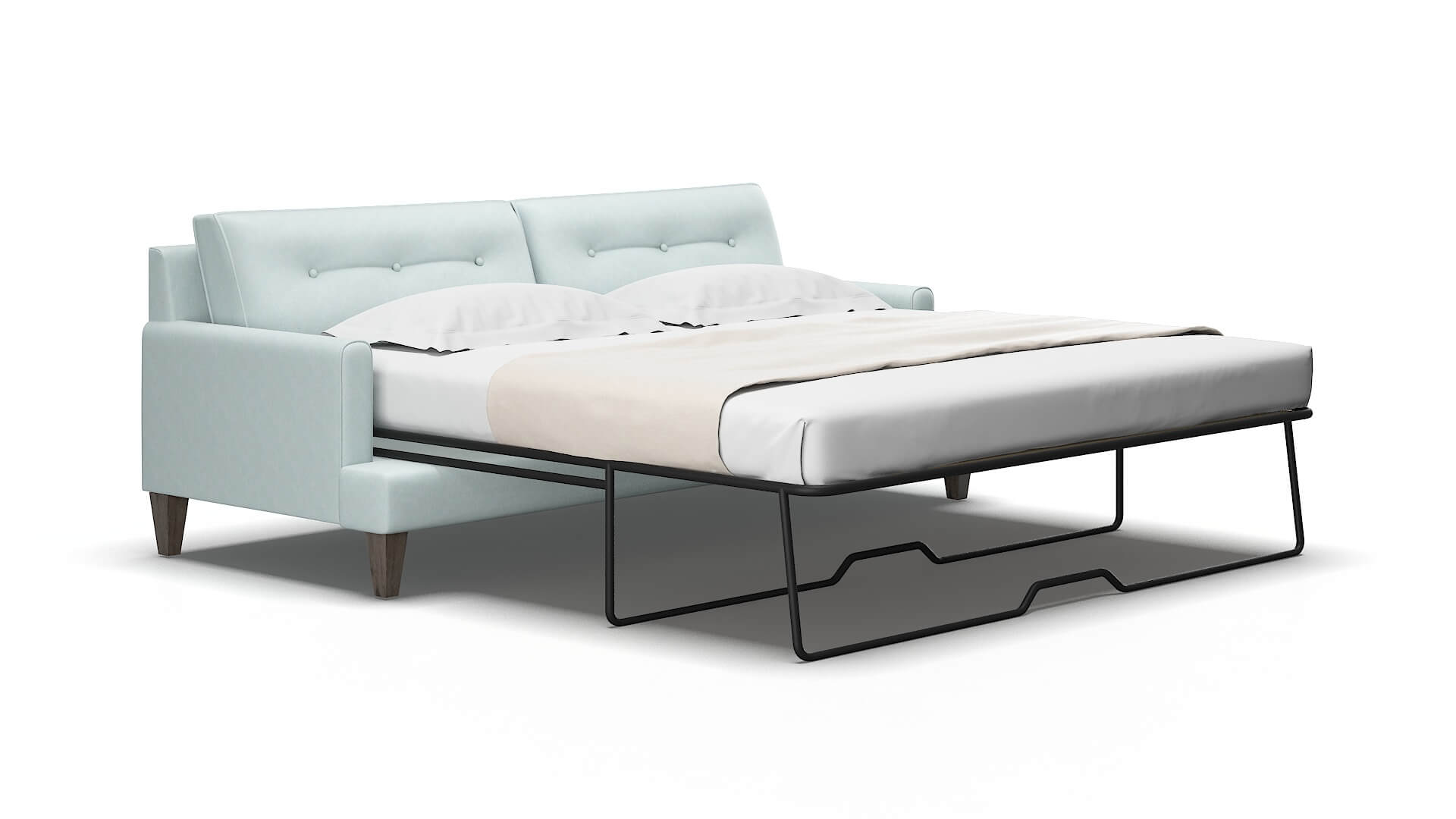Naples Clyde cornflower Sofa sleeper Espresso Legs  2