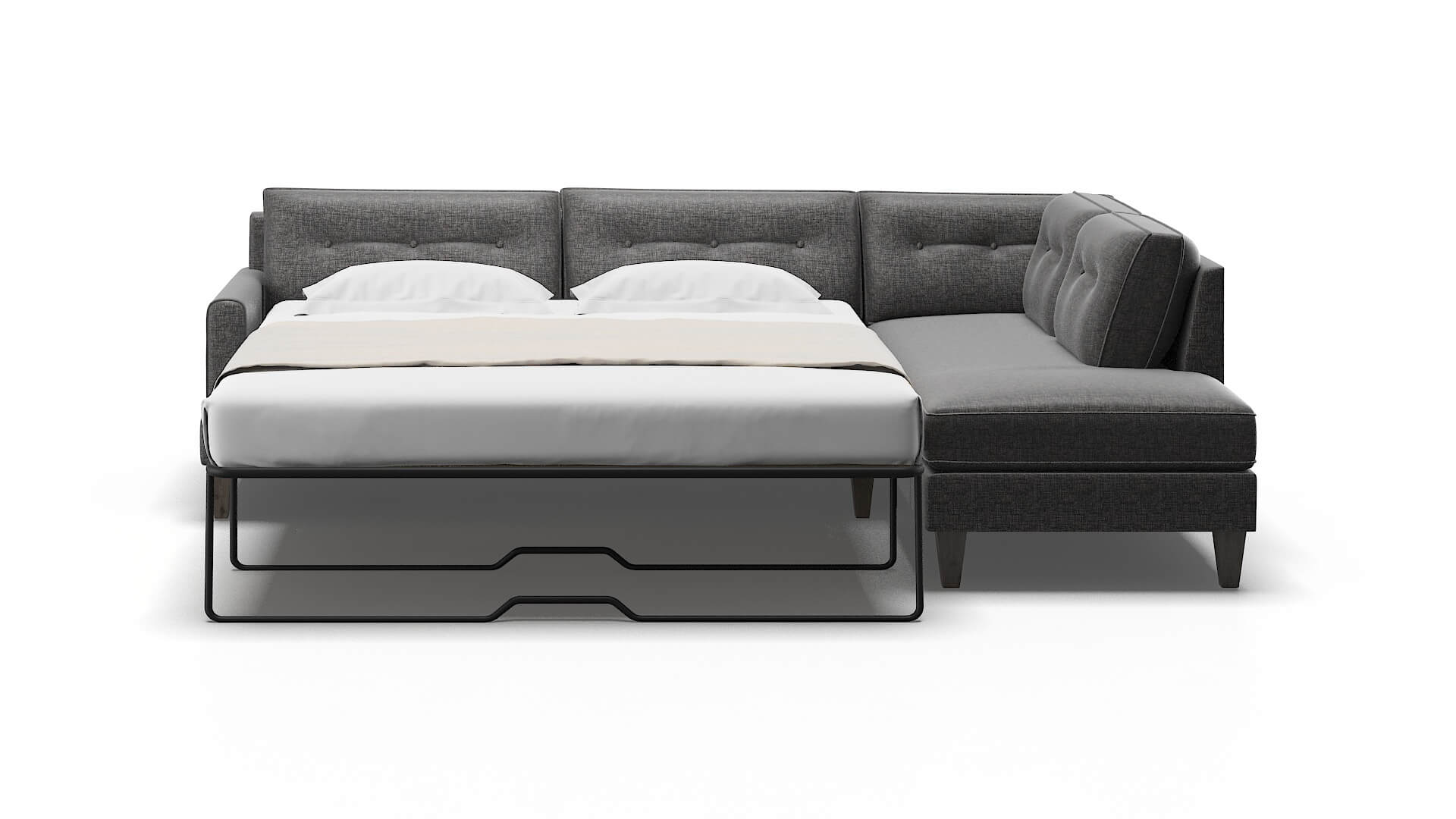 Naples Curious Eclipse Panel Sleeper Espresso legs 1