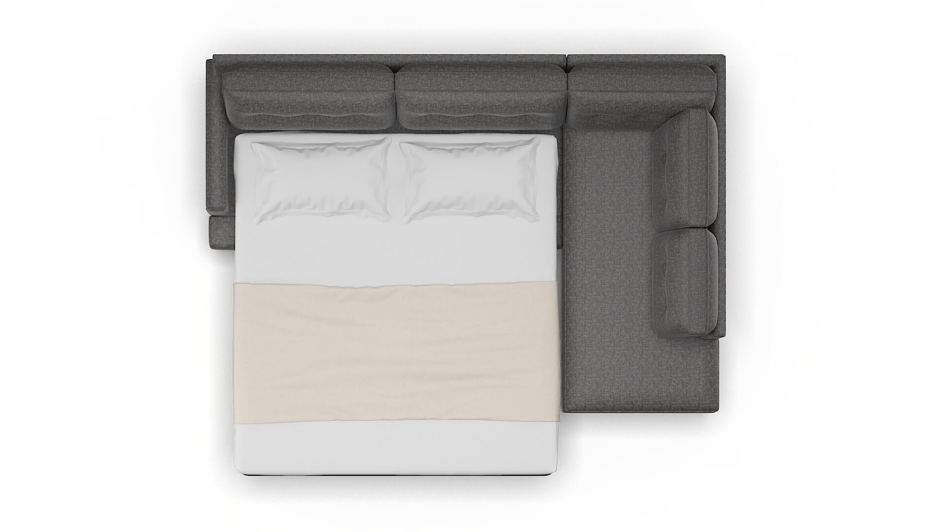 Naples Curious Pacific Panel Sleeper Espresso legs 3