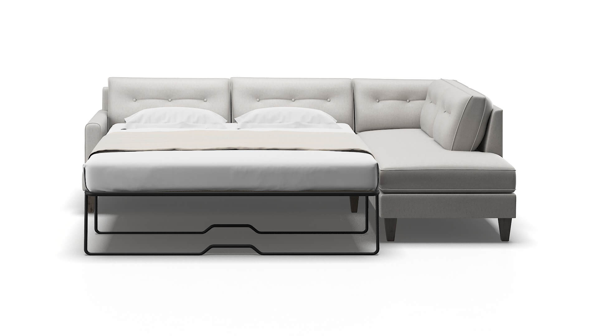 Naples Curious Spa Panel Sleeper Espresso legs 1