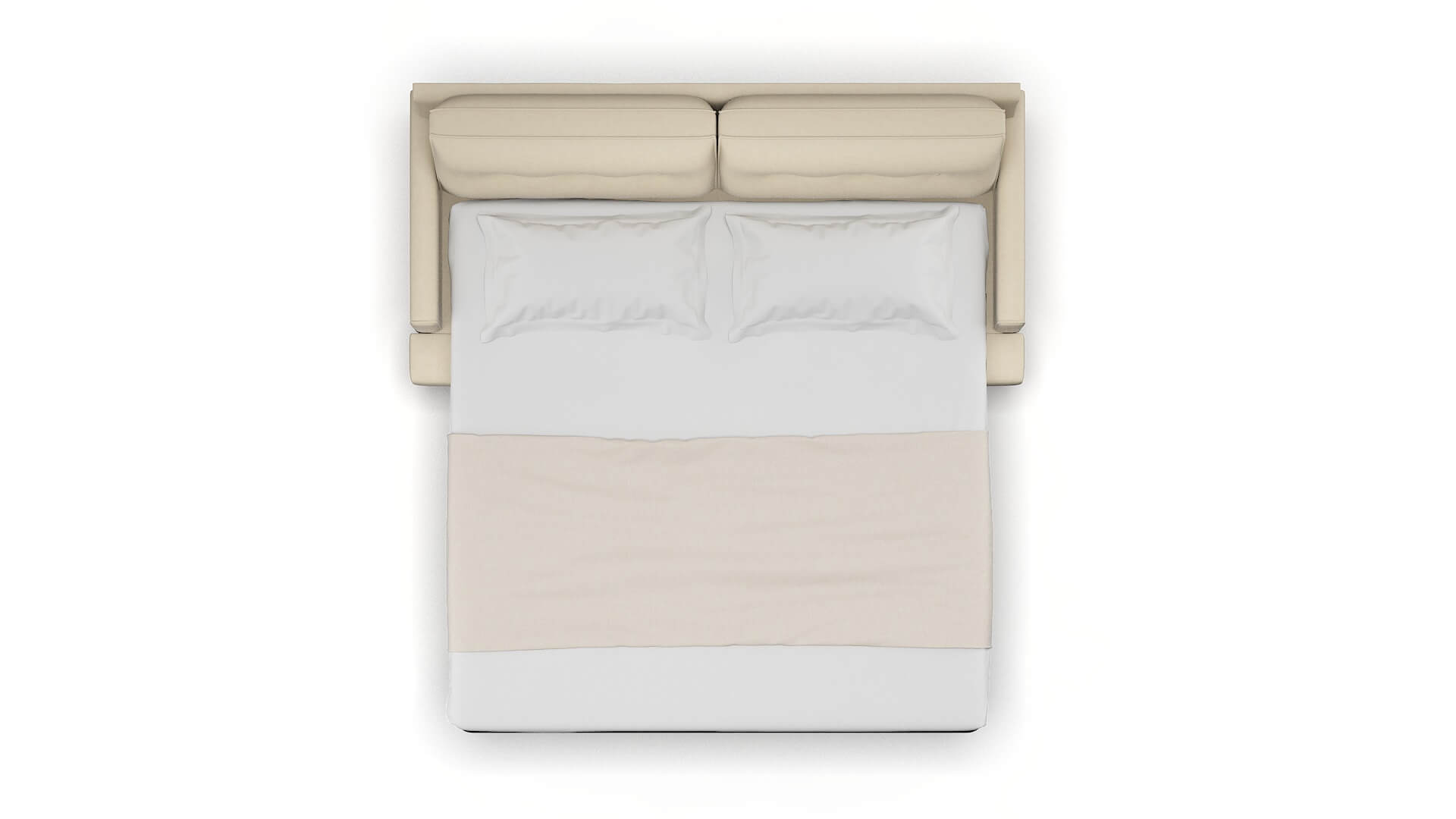 Naples Dream_d Almond Sofa Sleeper Espresso legs 3