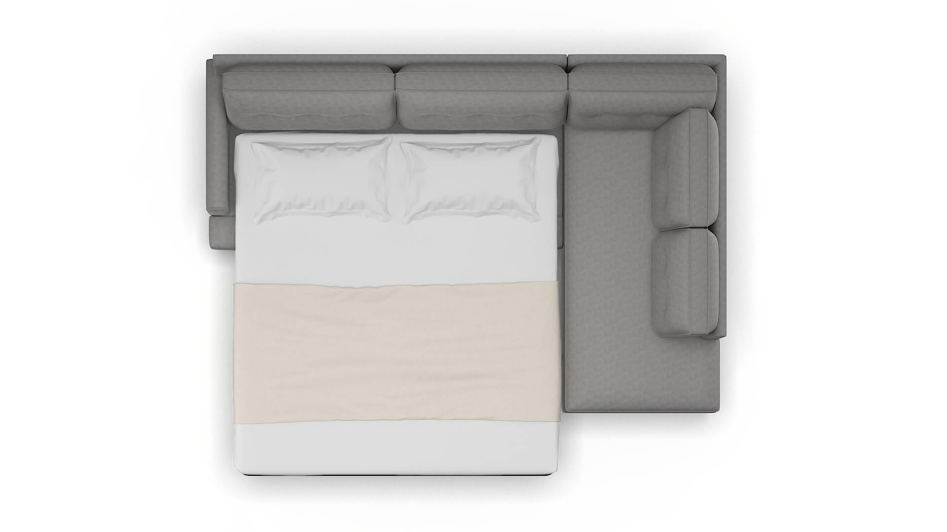 Naples Dream_d Charcoal Panel Sleeper Espresso legs 3