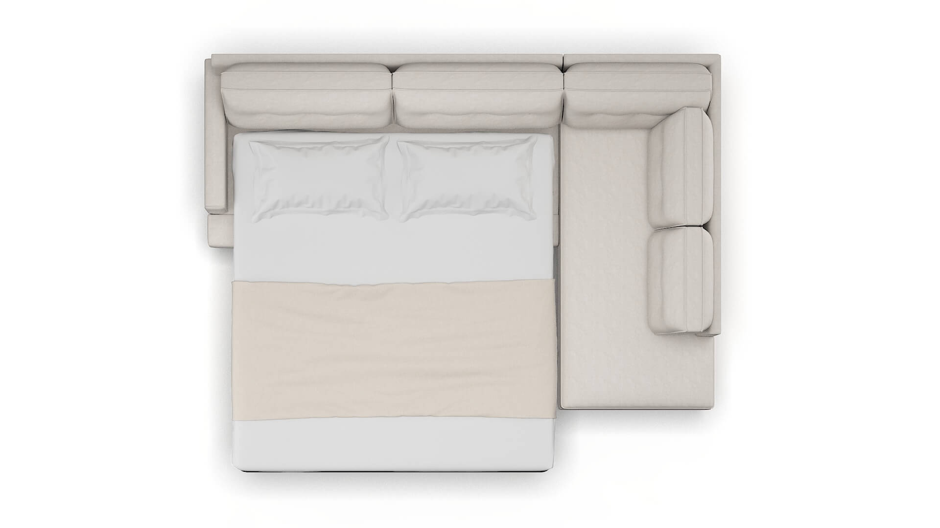 Naples Dream_d Stone Panel Sleeper Espresso legs 3