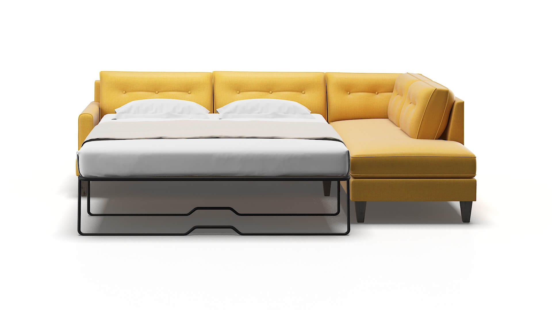 Naples Hepburn Chai_tea Panel Sleeper Espresso legs 1