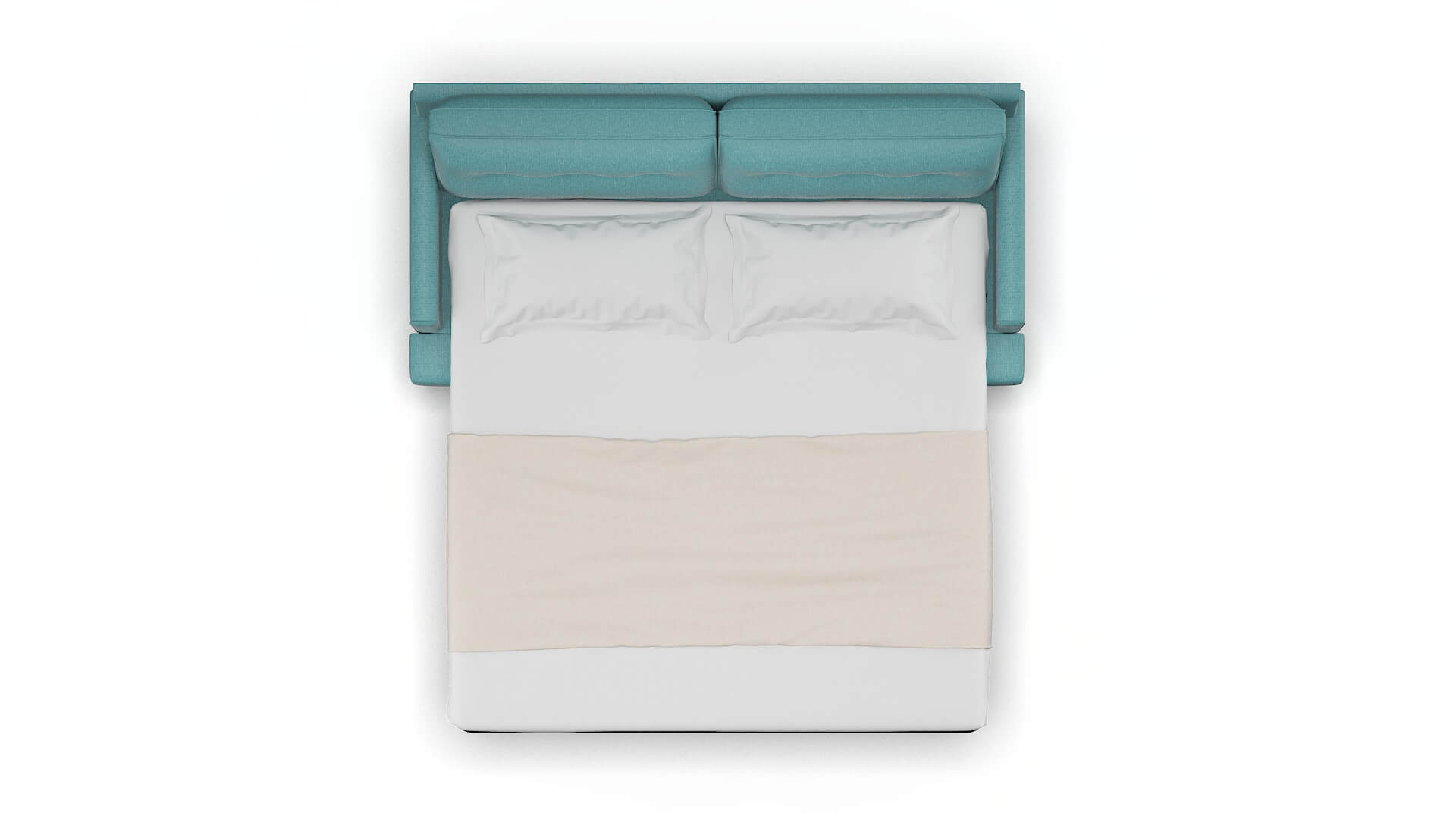 Naples Hepburn_hrp Emerald Sofa Sleeper Espresso legs 3