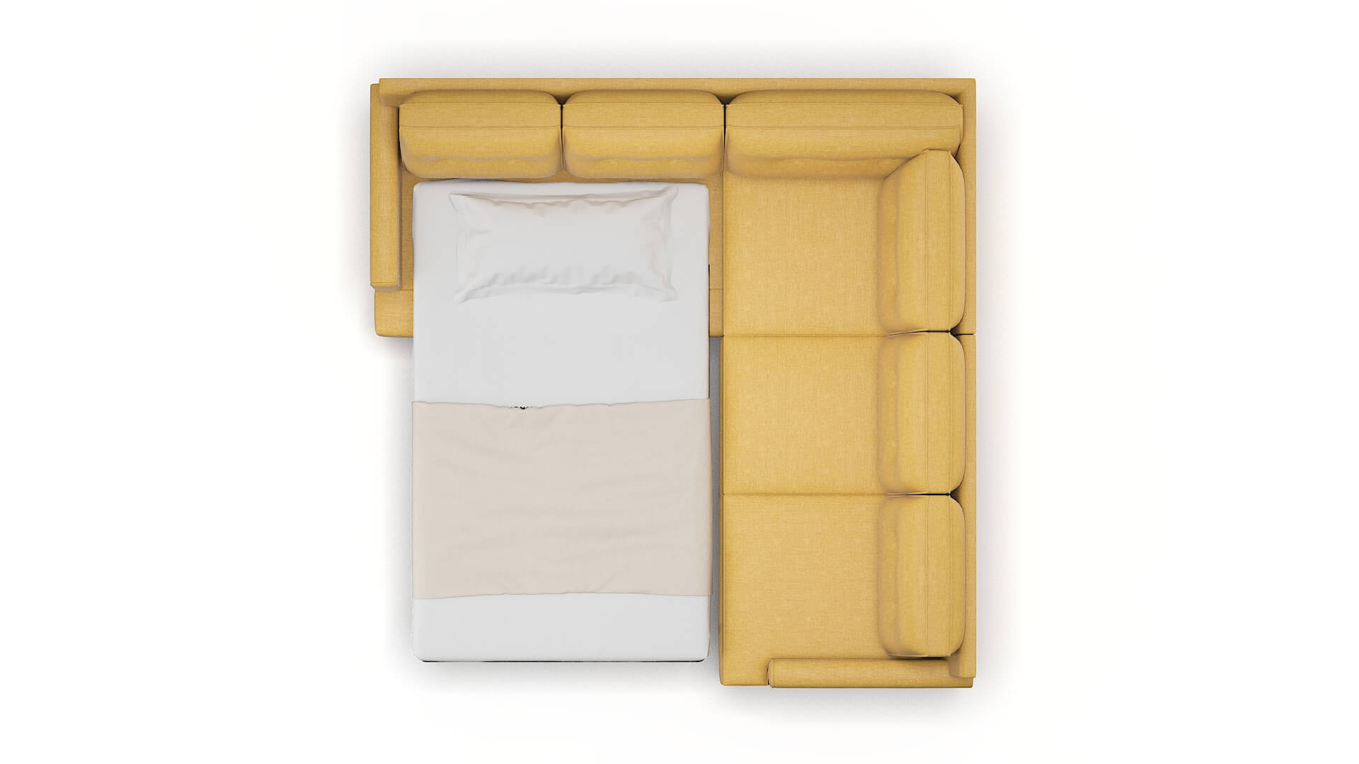 Naples Jade 400 Sectional Sleeper Espresso legs 3