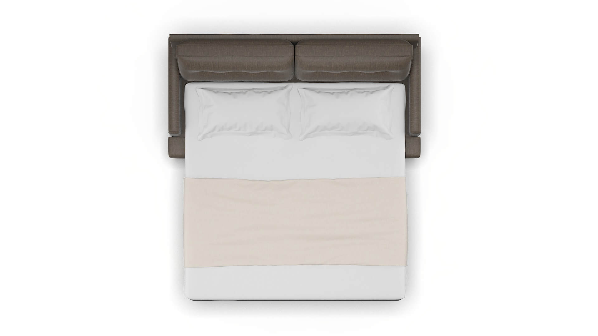 Naples Keylargo Bark Sofa Sleeper Espresso legs 3