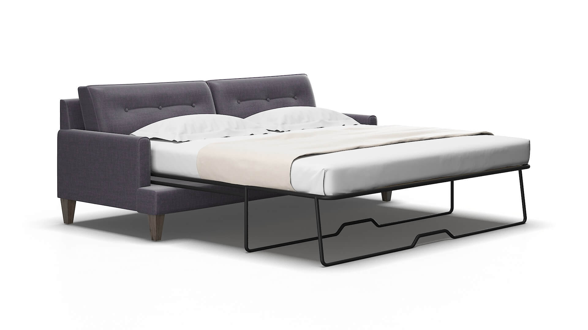 Naples Keylargo Grape Sofa Sleeper Espresso legs 2