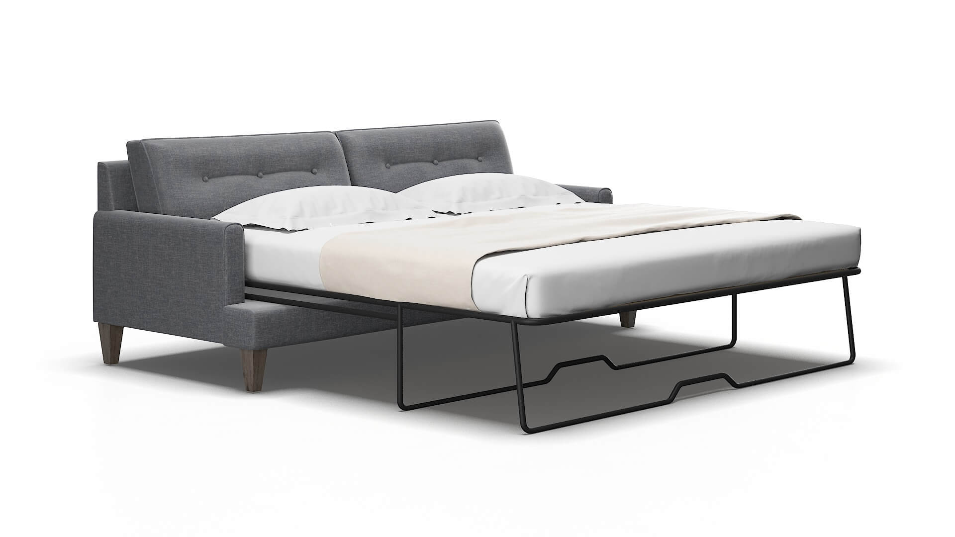 Naples Keylargo graphite Sofa sleeper Espresso Legs  2