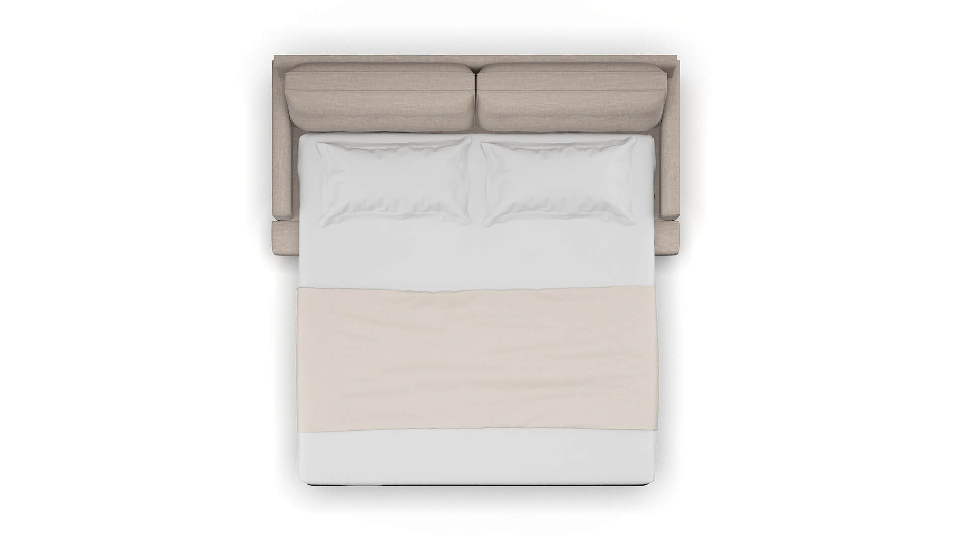 Naples Keylargo Pumice Sofa Sleeper Espresso legs 3