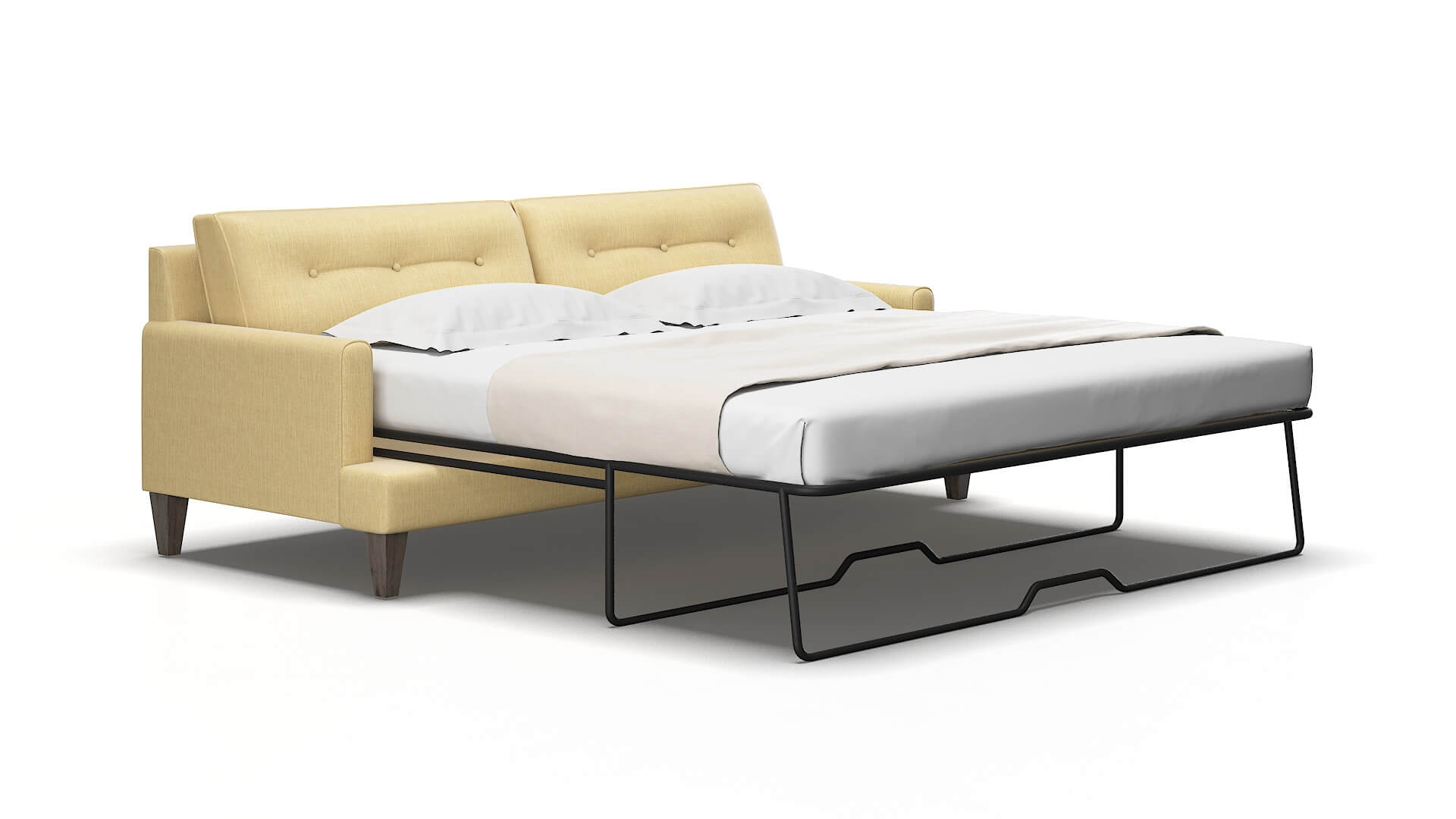 Naples Malibu maize Sofa sleeper Espresso Legs  2