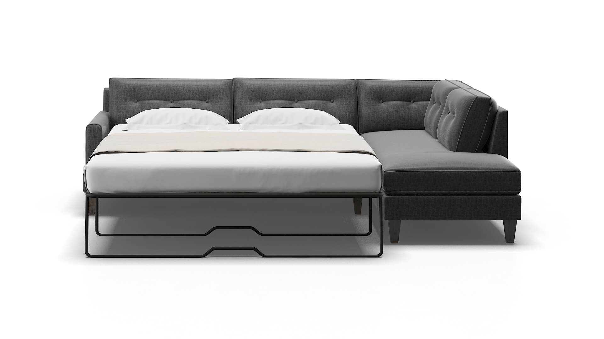 Naples Marcy Baltic Panel Sleeper Espresso legs 1