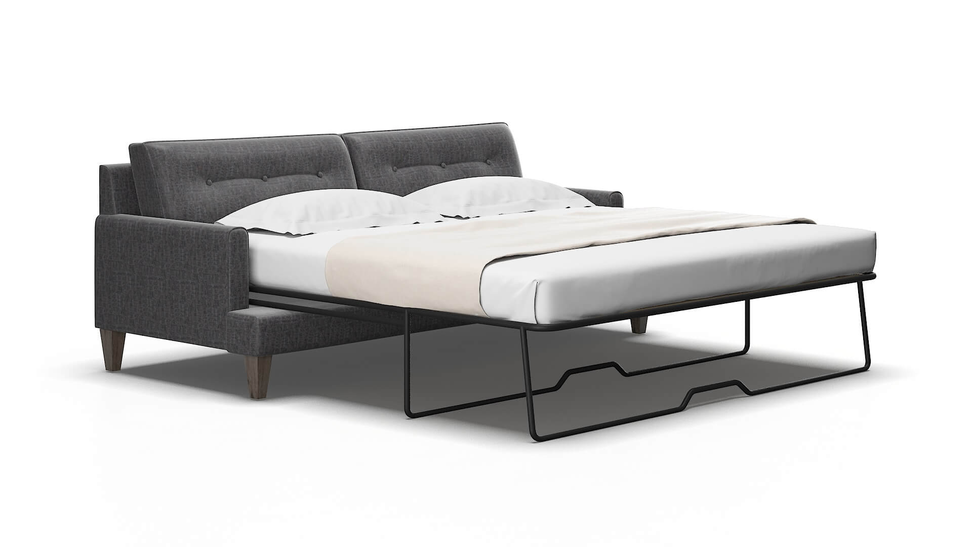 Naples Marcy baltic Sofa sleeper Espresso Legs  2