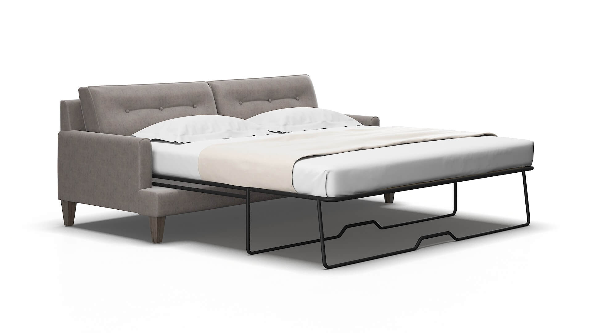 Naples Noble otter Sofa sleeper Espresso Legs  2