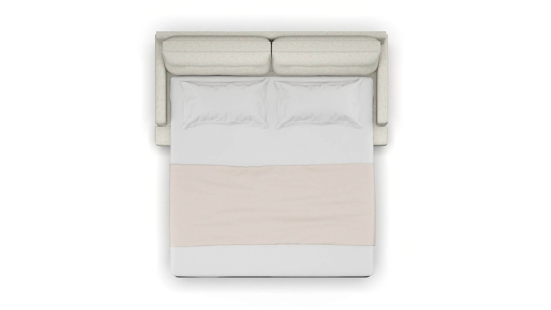 Naples Oceanside Birch Sofa Sleeper Espresso legs 3