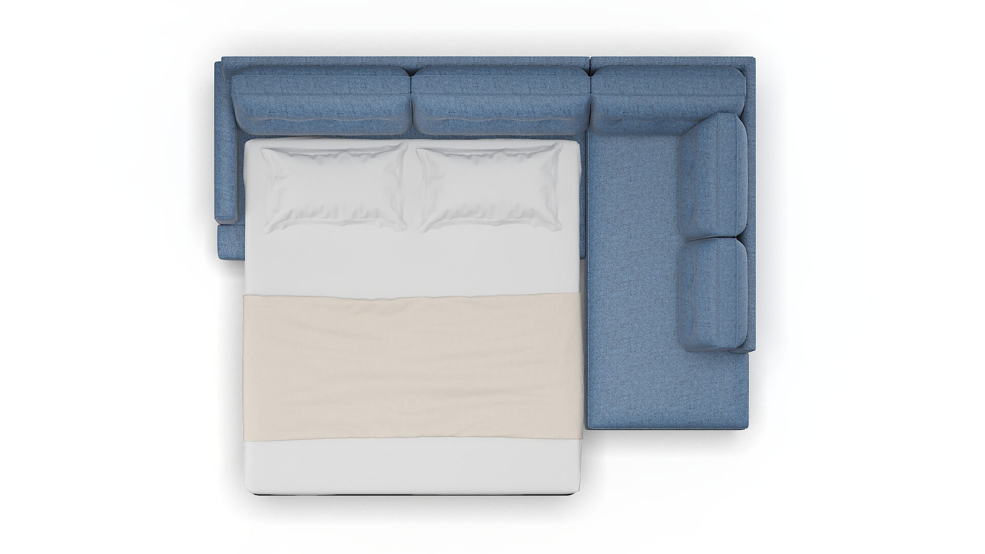 Naples Oceanside Marine Panel Sleeper Espresso legs 3