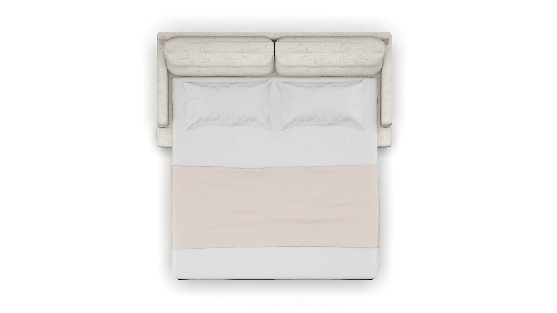 Naples Oceanside Natural Sofa Sleeper Espresso legs 3