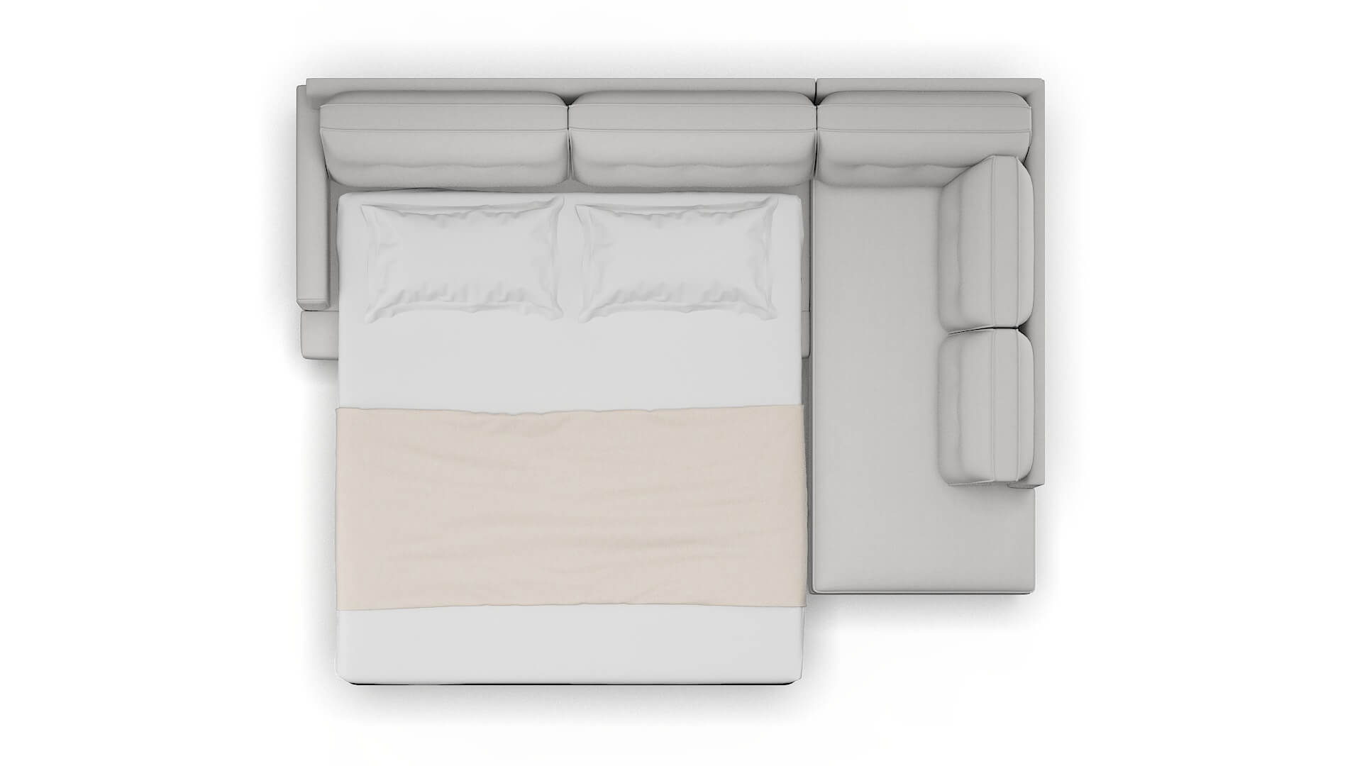 Naples Prisma Steam Panel Sleeper Espresso legs 3