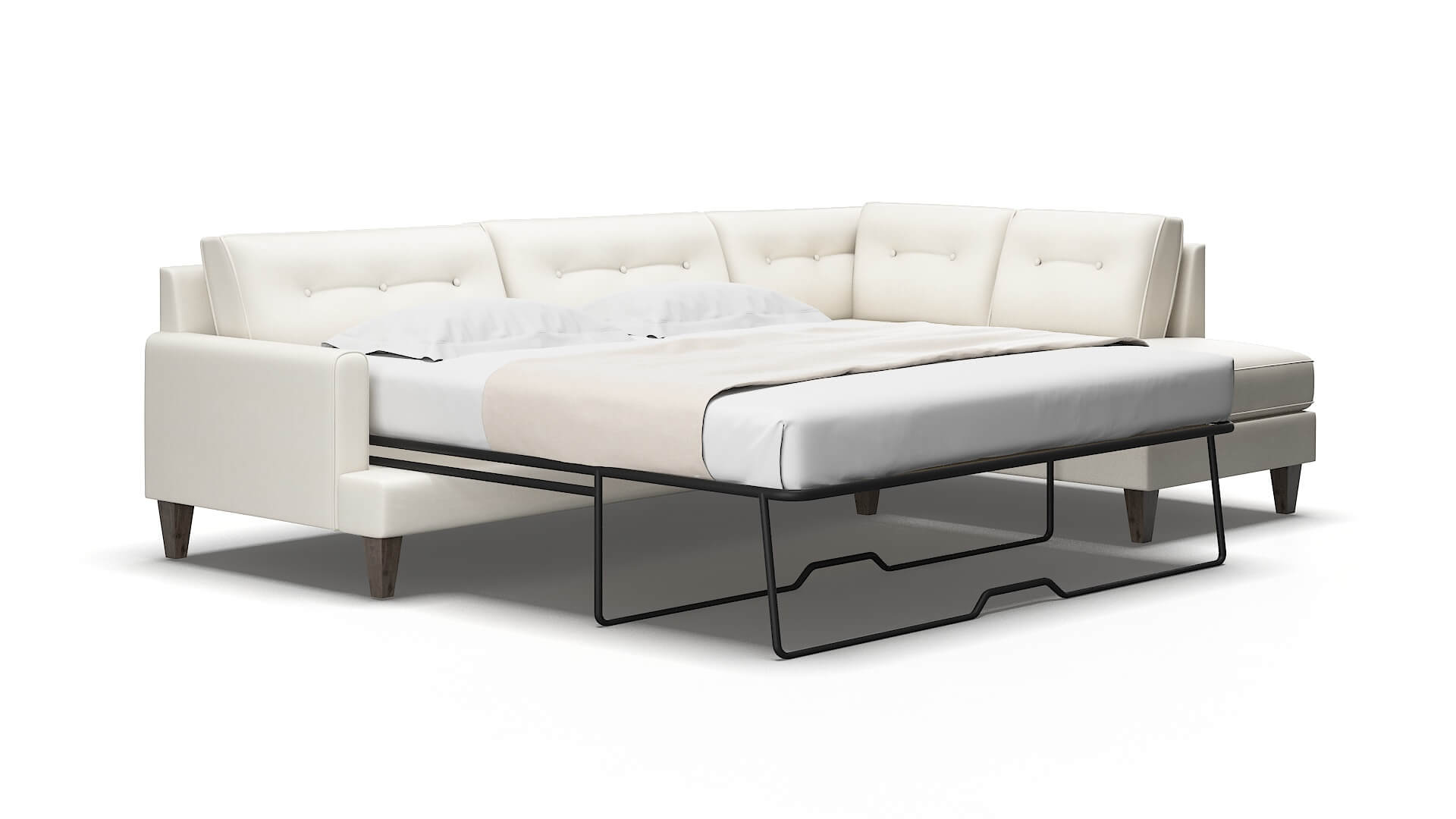 Naples R_prize cream Panel sleeper Espresso Legs  2