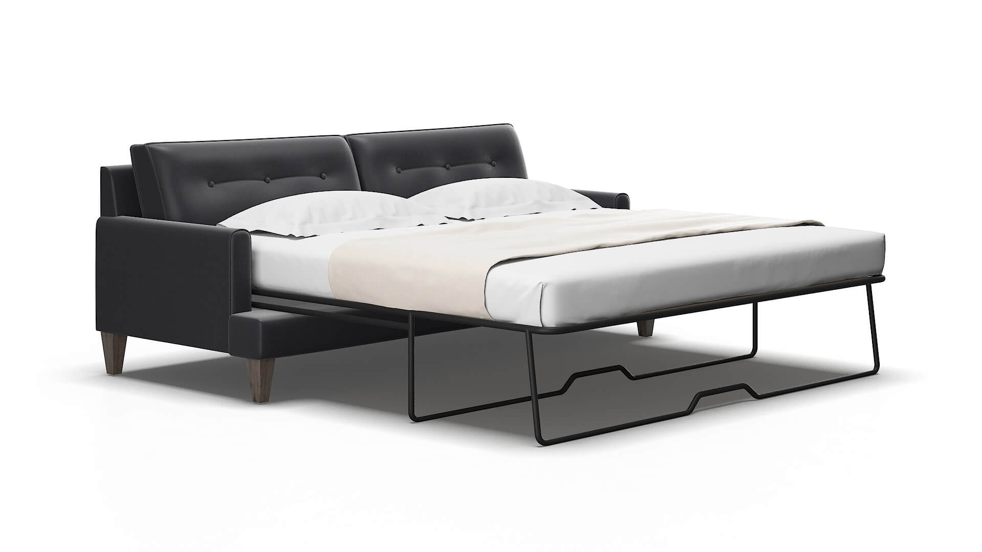 Naples Redondo Navy Sofa Sleeper Espresso legs 2