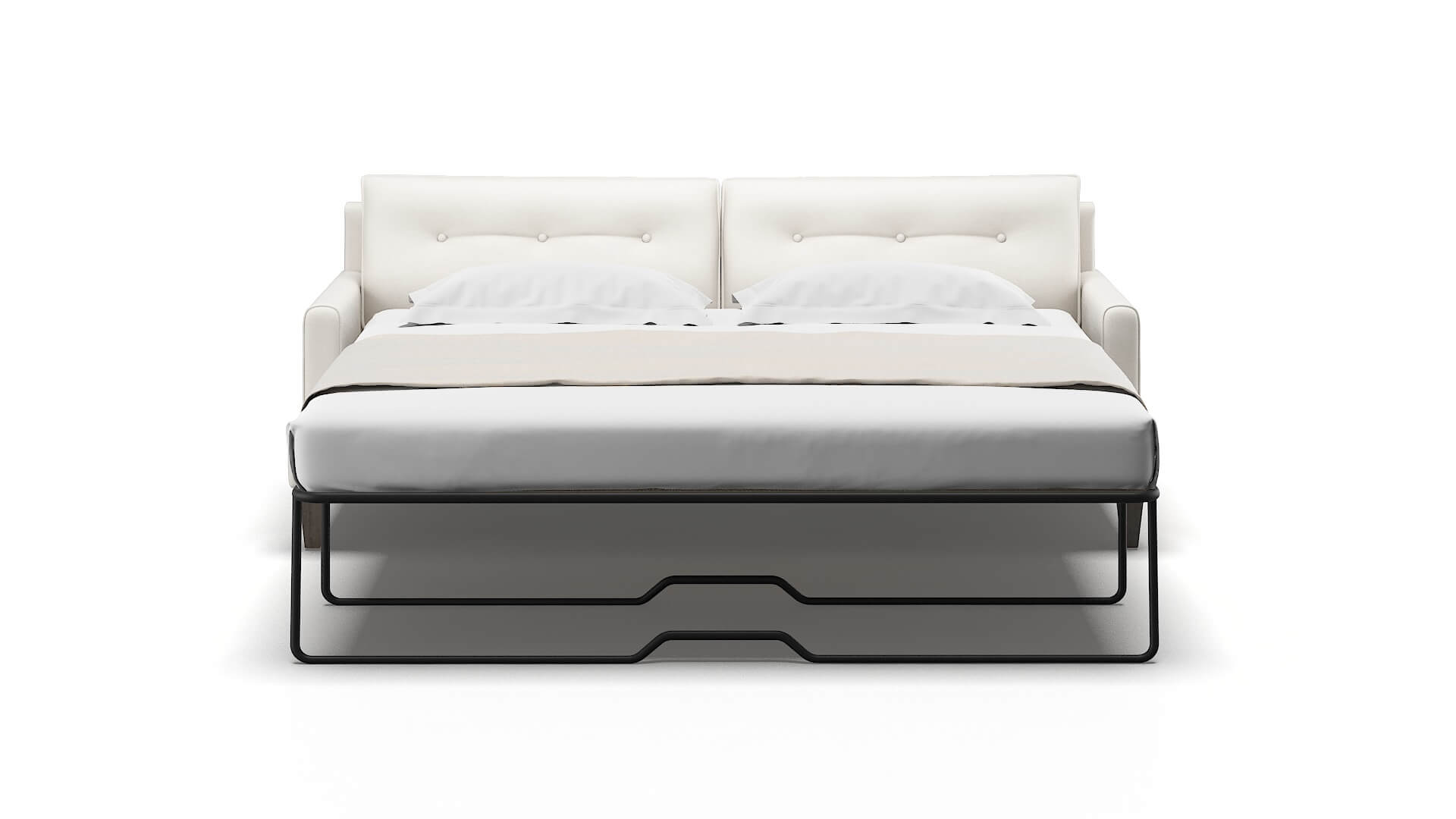 Naples Redondo Pearl Sofa Sleeper Espresso legs 1