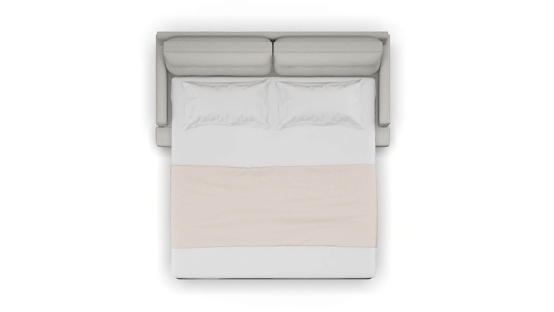 Naples Redondo Stone Sofa Sleeper Espresso legs 3