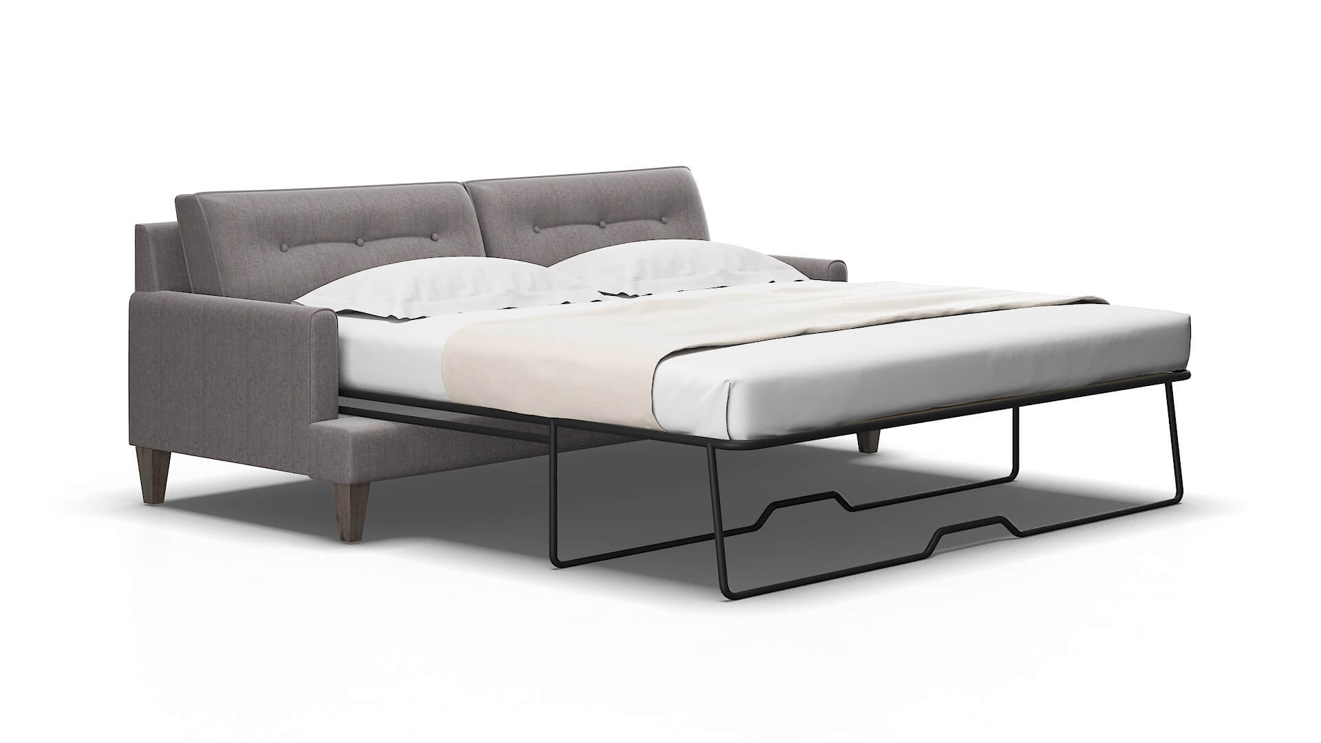 Naples Sasha Granite Sofa Sleeper Espresso legs 2