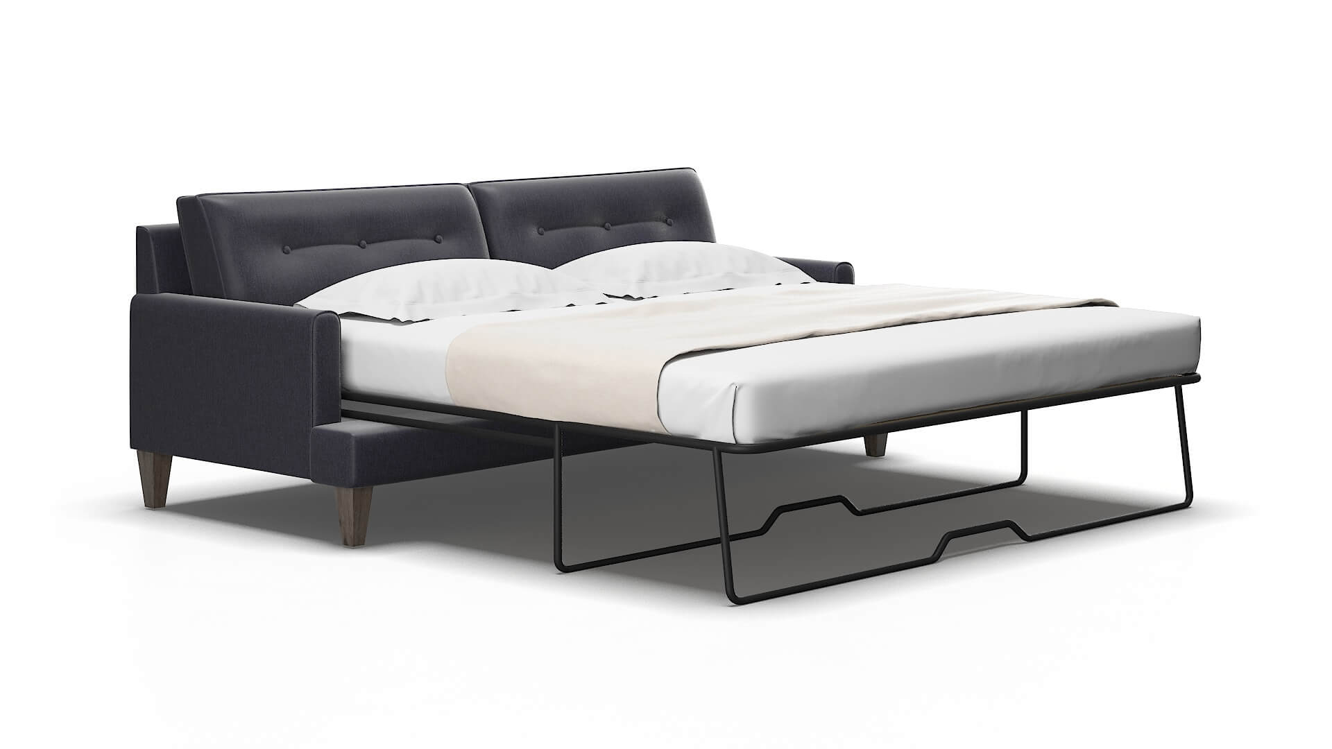Naples Sasha navy Sofa sleeper Espresso Legs  2