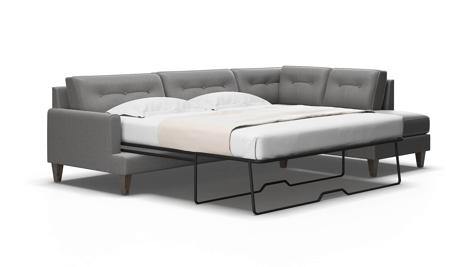 Naples Terrain oatmeal Panel sleeper Espresso Legs  2