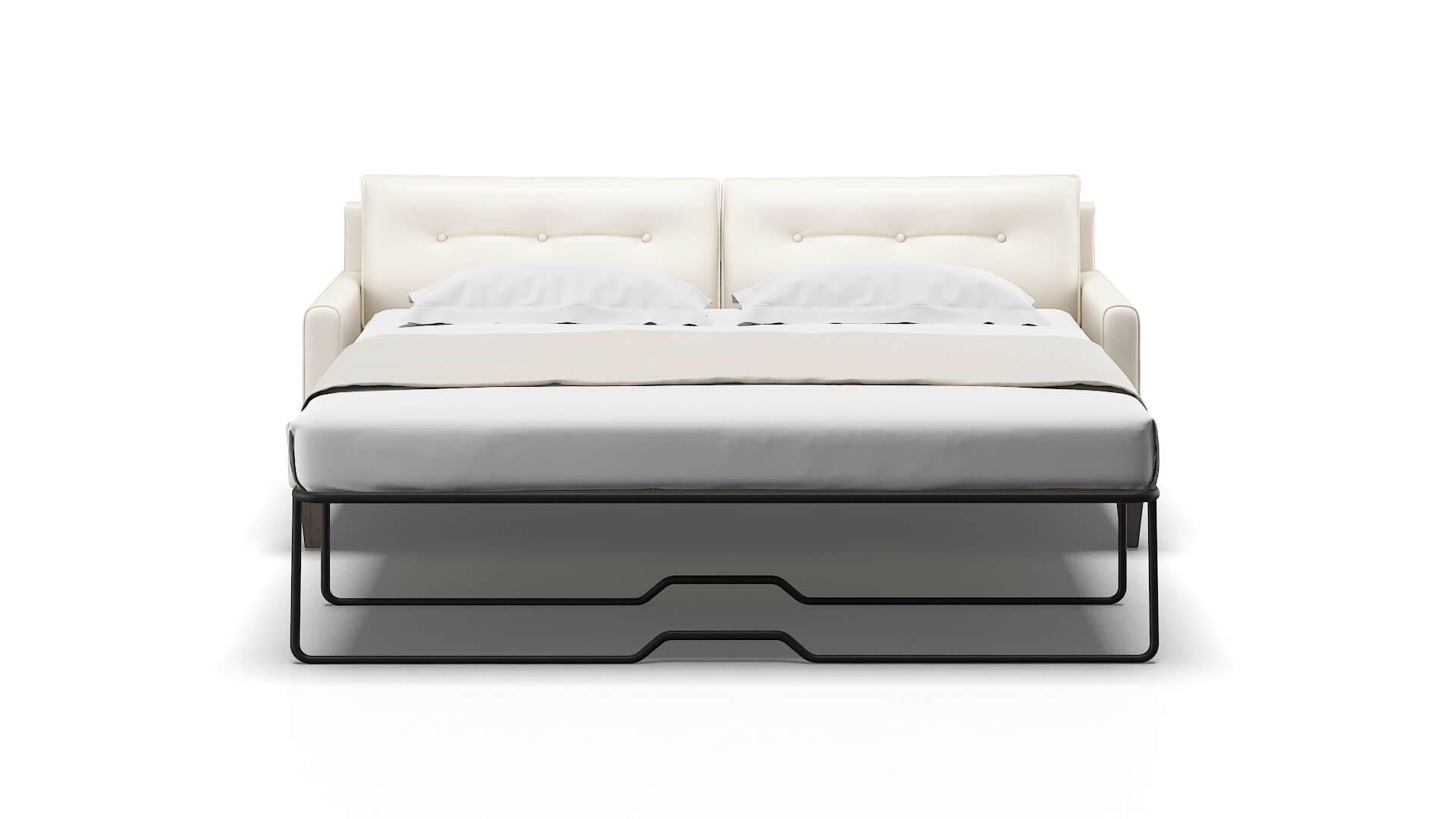 Naples Urban_d Snow Sofa Sleeper Espresso legs 1