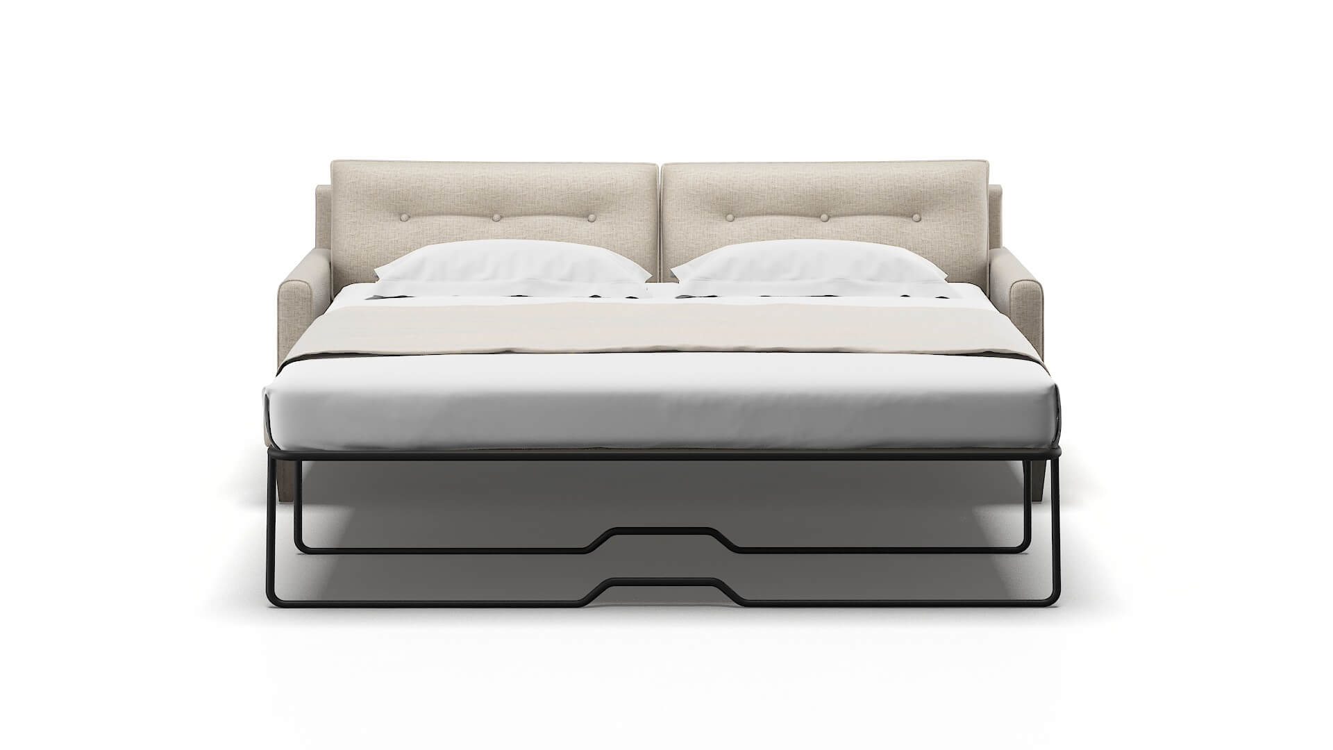 Naples Urban_d Steel Sofa Sleeper Espresso legs 1