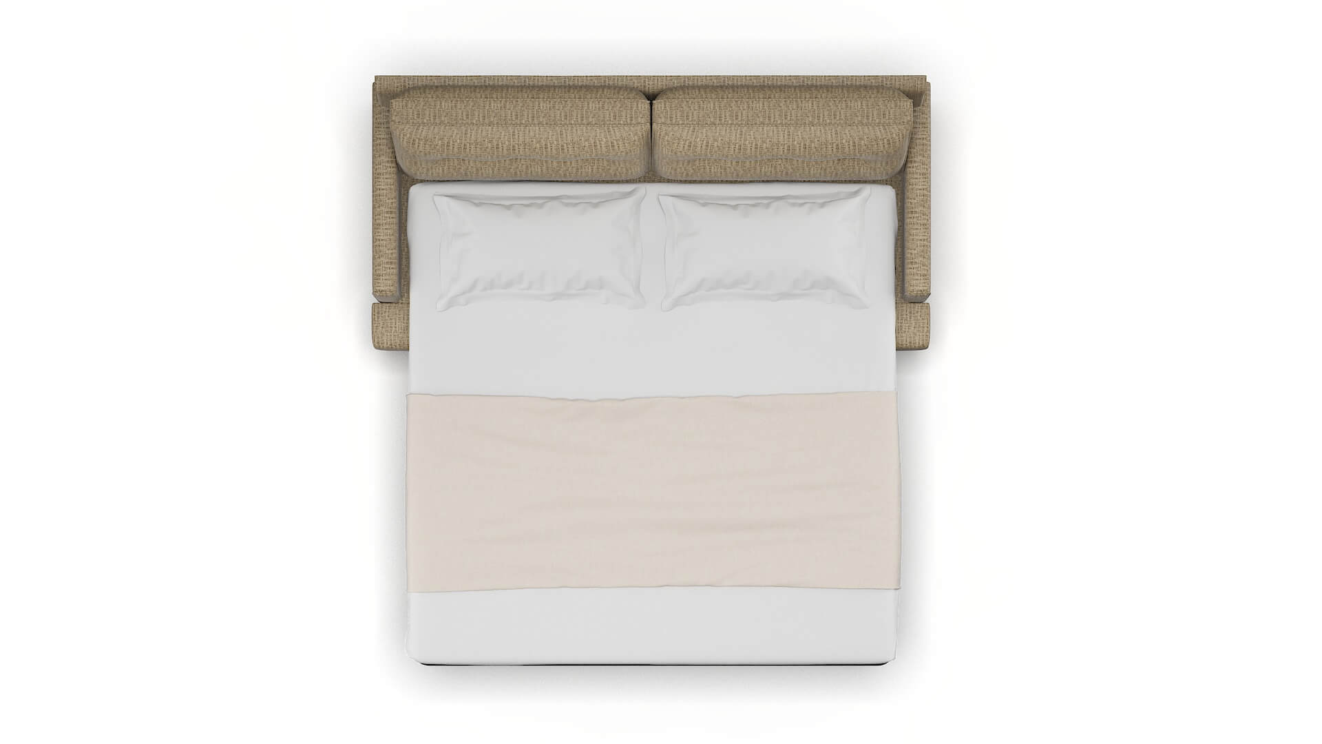 Naples Venus Mocha Sofa Sleeper Espresso legs 3